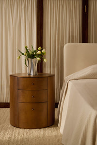 Observer Nightstand Warm Brown Birch