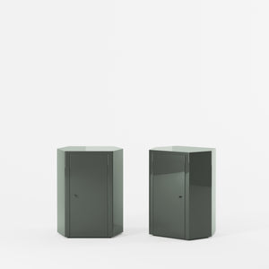 Park Nightstand Lacquer-Nightstands-3-Lemon-Furniture